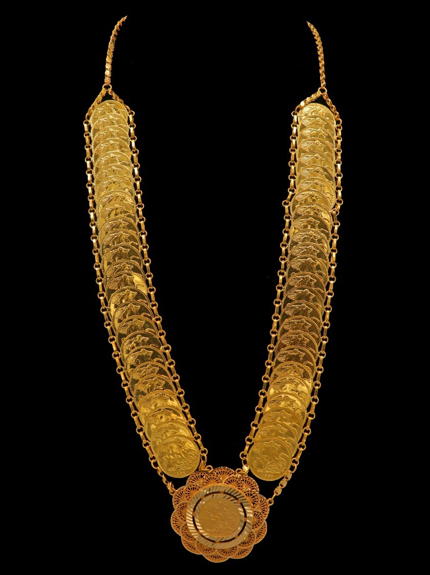 21K Gold Coin Necklace – SW11150